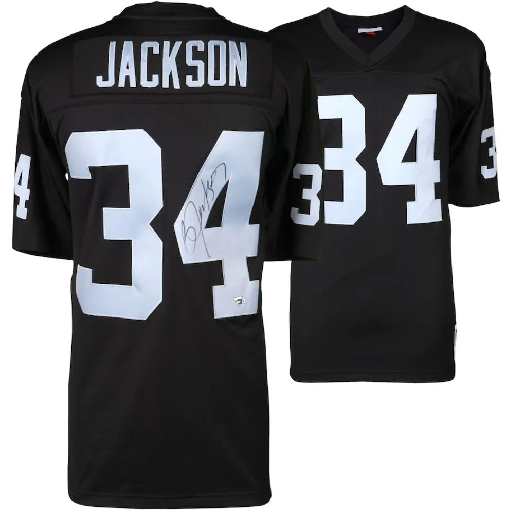 Bo Jackson - Los Angeles Raiders Black M&N Legacy Jersey