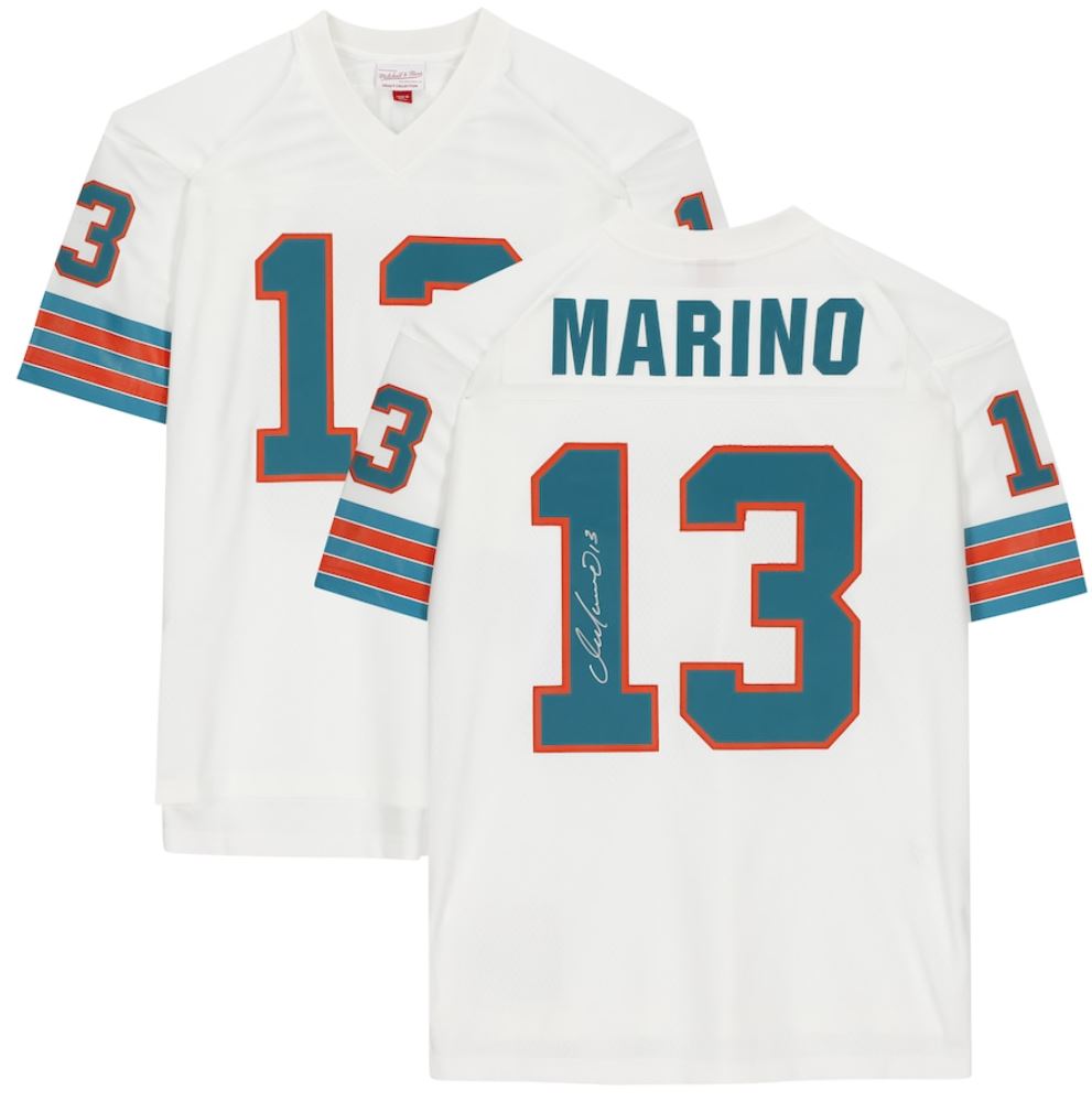 Dan Marino - Miami Dolphins White M&N Legacy Jersey