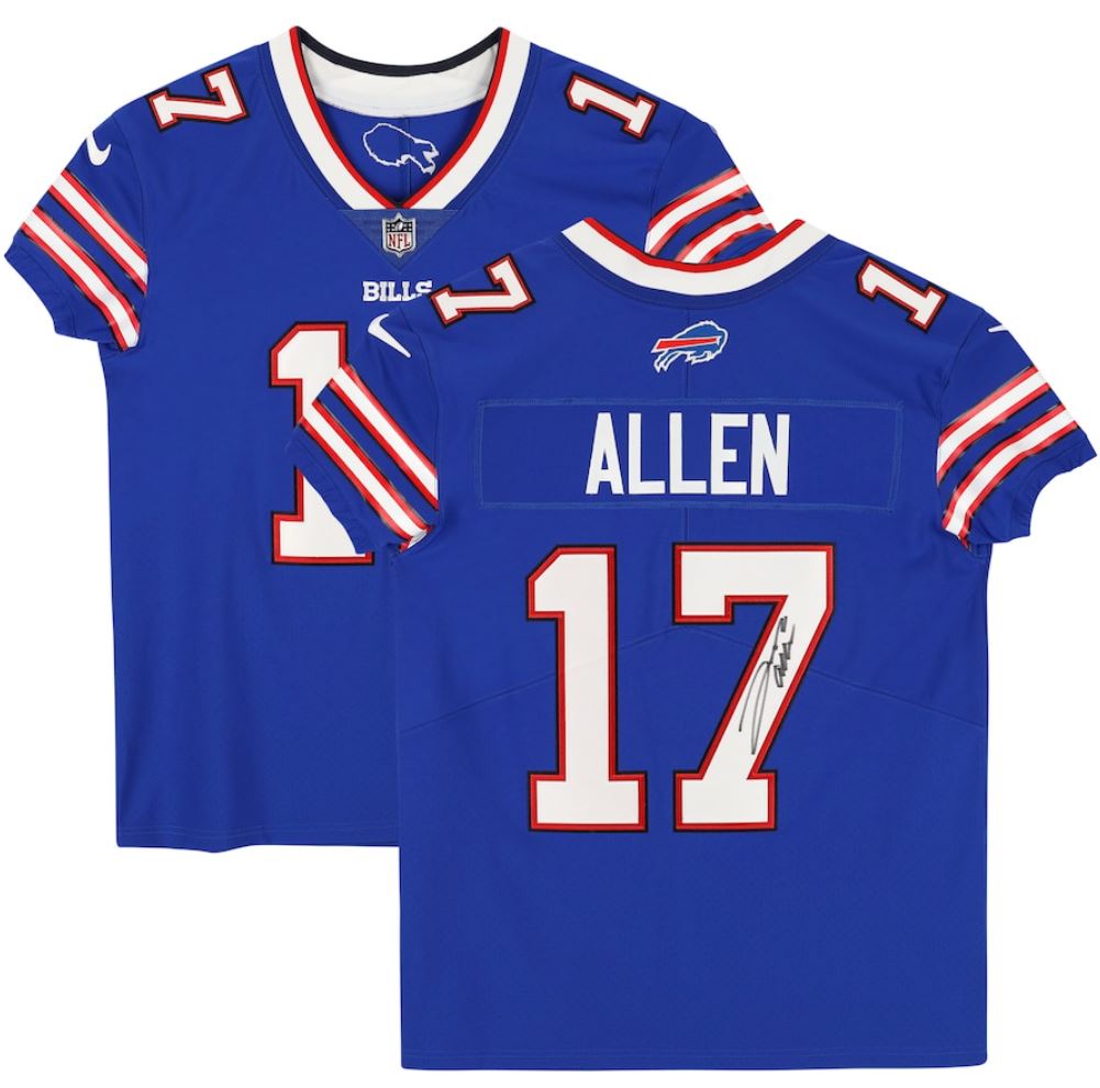 Josh Allen - Buffalo Bills Blue Nike Elite Jersey
