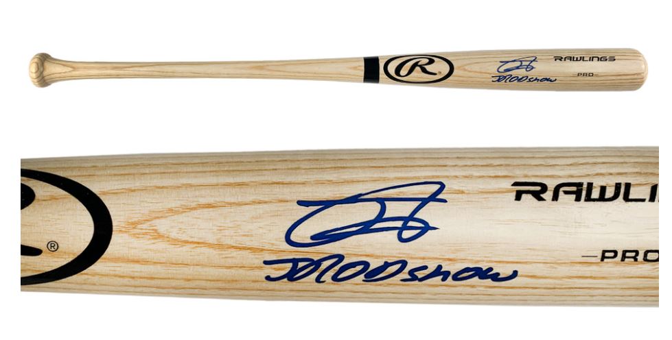 Julio Rodriguez - Rawlings Pro Bat inscribed "Jrod Show"