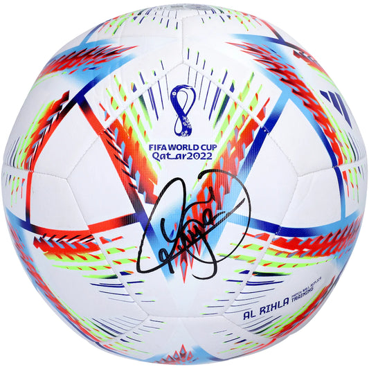 Neymar Jr. - Brazil National Team Autographed Adidas 2022 World Cup Soccer Ball