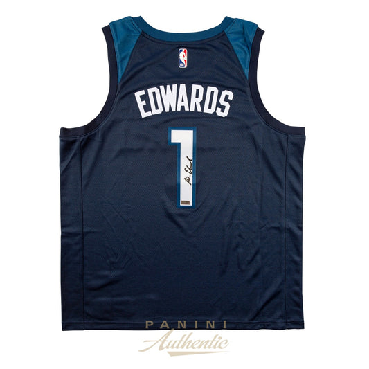 Anthony Edwards - Minnesota Timberwolves Navy Nike Swingman Jersey