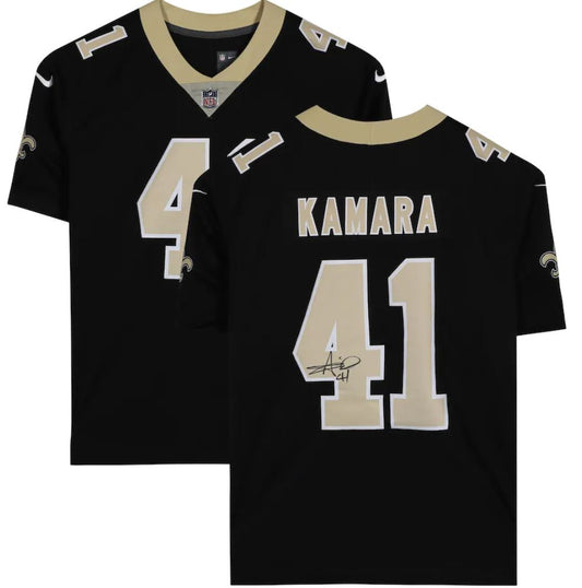 Alvin Kamara - New Orleans Saints Black Nike Limited Jersey