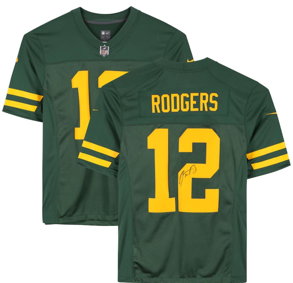 Aaron Rodgers - Green Bay Packers Alternate Nike Limited Jersey