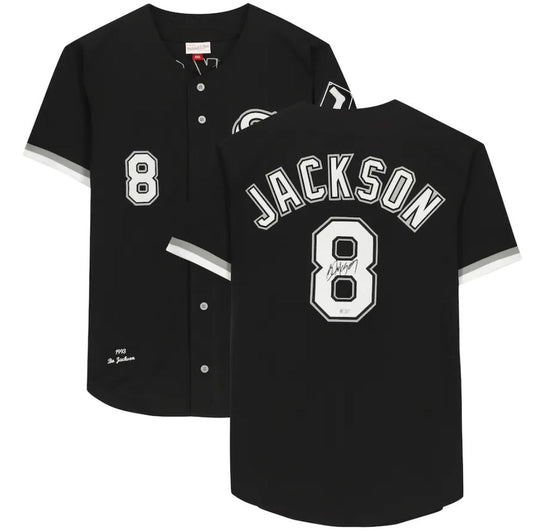 Bo Jackson - Chicago White Sox Black M&N Authentic Jersey