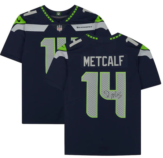 DK Metcalf - Seattle Seahawks Navy Nike Limited Jersey