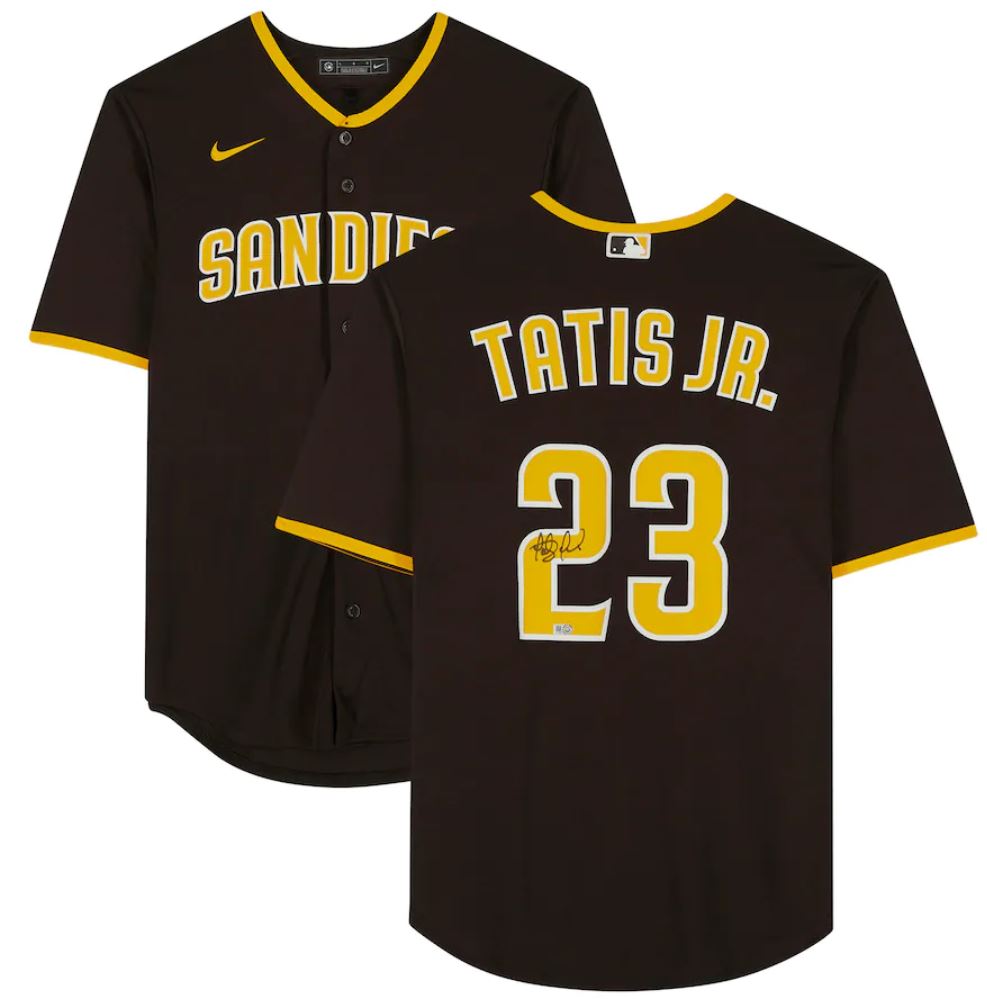 Fernando Tatis Jr - San Diego Padres Brown Nike Jersey