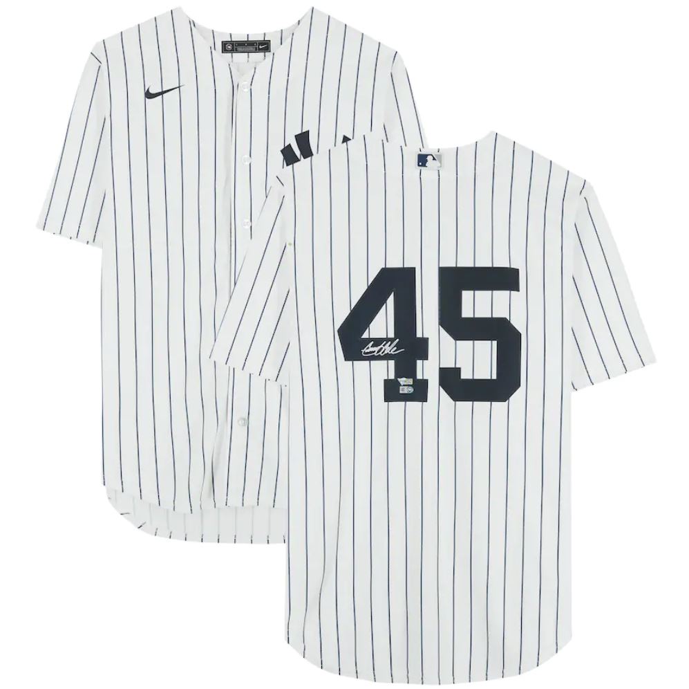 Gerrit Cole - New York Yankees White Nike Jersey