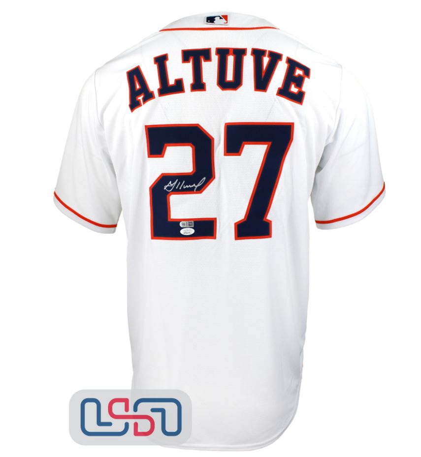 Jose Altuve - Houston Astros White Nike Jersey