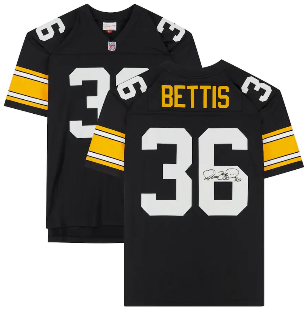 Jerome Bettis - Pittsburgh Steelers Black M&N Legacy Jersey