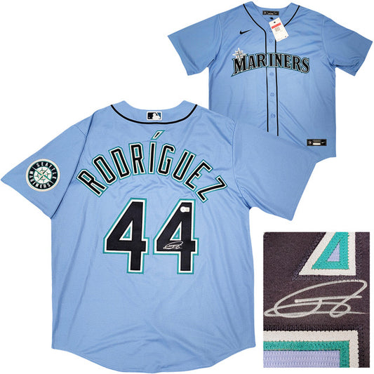 Julio Rodriguez - Seattle Mariners Light Blue Nike Jersey