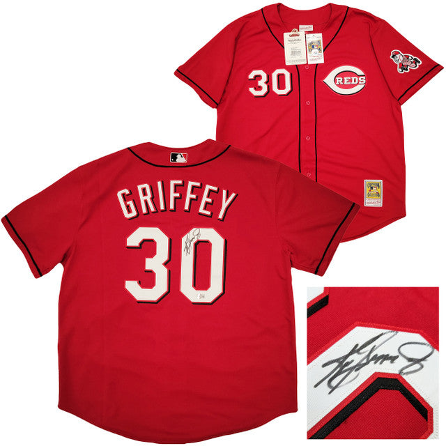 Ken Griffey Jr - Cincinnati Reds M&N Authentic Jersey