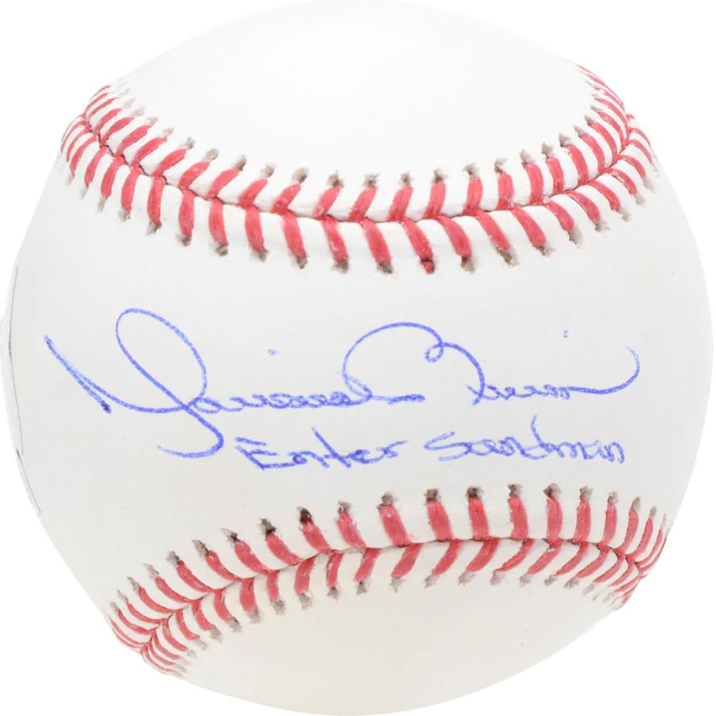 Mariano Rivera - Rawlings Official Baseball inscribed "Enter Sandman"