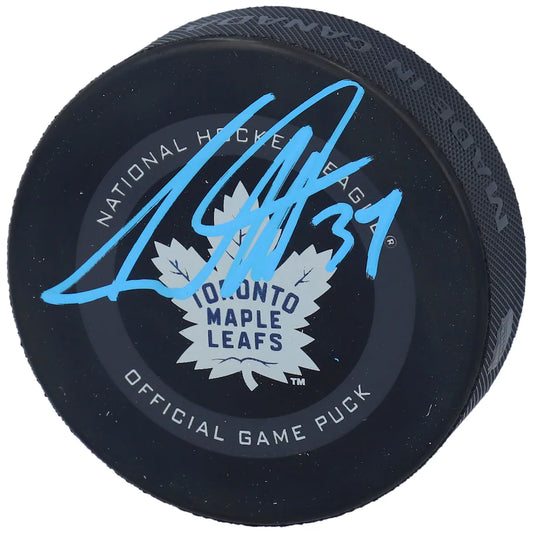 Auston Matthews - Toronto Maple Leafs Autographed 2021 Model Official Game Puck