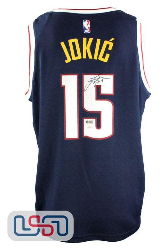 Nikola Jokic - Denver Nuggets Navy Nike Swingman Jersey