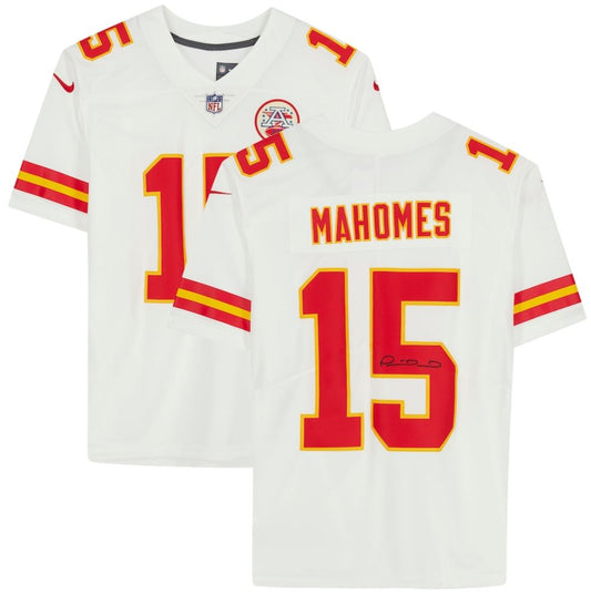 Patrick Mahomes - Kansas City Chiefs White Nike Limited Jersey