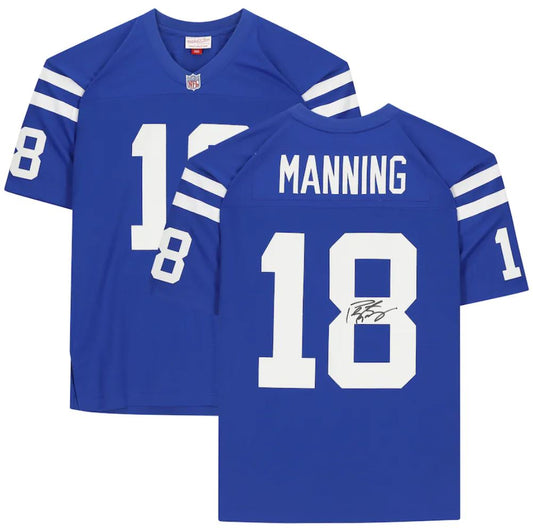 Peyton Manning - Indianapolis Colts Blue M&N Legacy Jersey