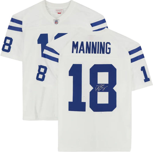 Peyton Manning - Indianapolis Colts White M&N Legacy Jersey