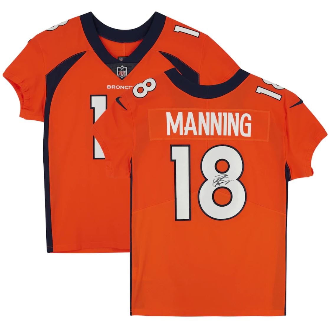 Peyton Manning - Denver Broncos Orange Nike Elite Jersey