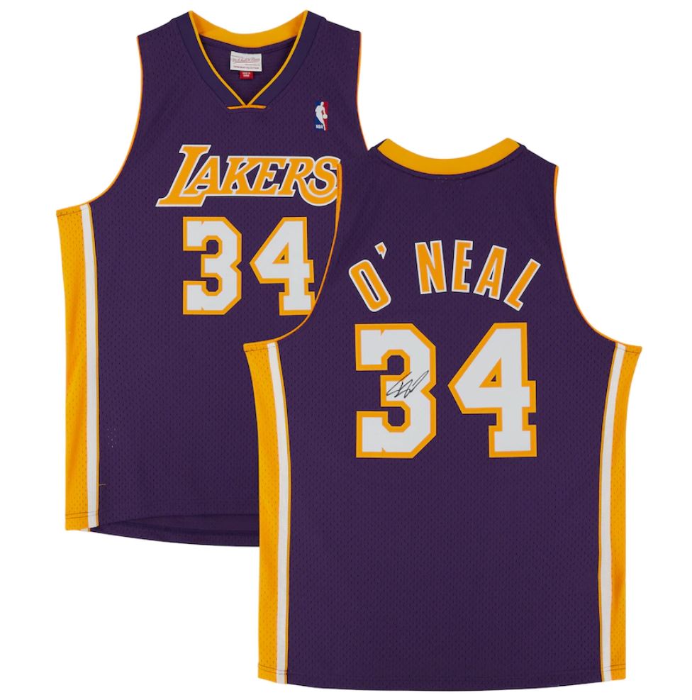 Shaquille O'Neal - Los Angeles Lakers Purple M&N Swingman Jersey