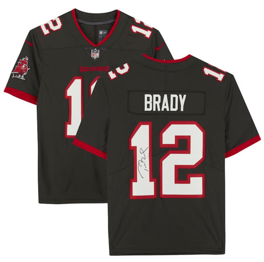 Tom Brady - Tampa Bay Bucs Pewter Nike Limited Jersey