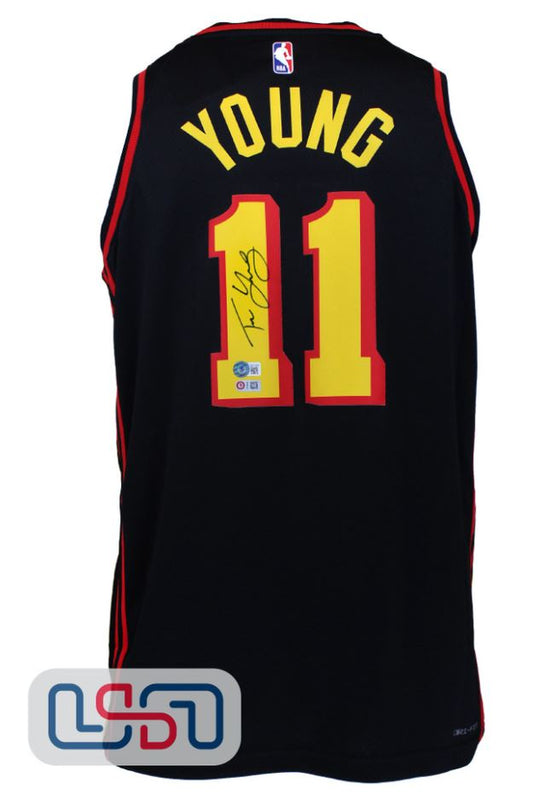 Trae Young - Atlanta Hawks Black Nike Swingman Jersey